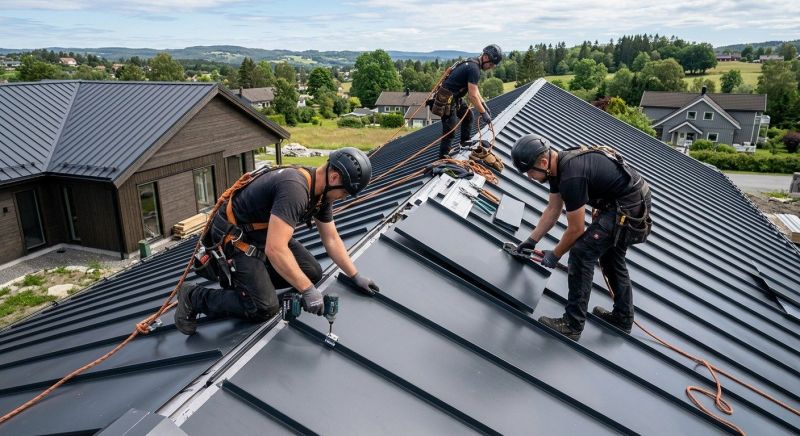 Metal Roof Installation in Rising Sun, MD