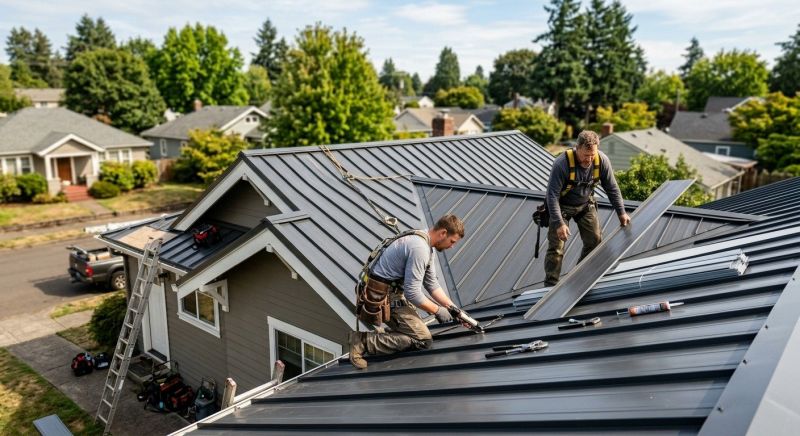 Metal Roof Repair in Delaware County, PA
