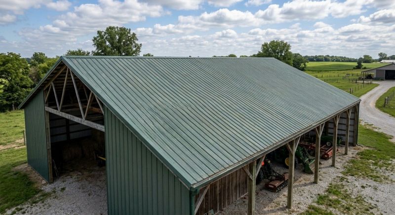 Pole Barn Roof Repair in Exton, PA