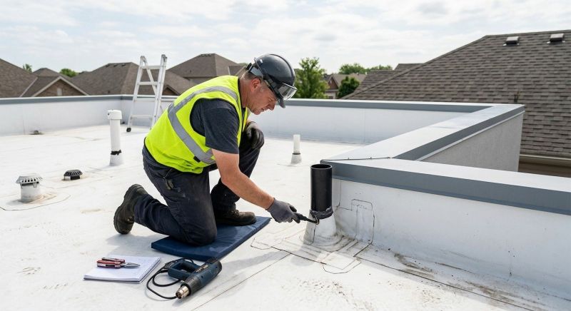 Pvc Roof Inspection in New Castle County, DE