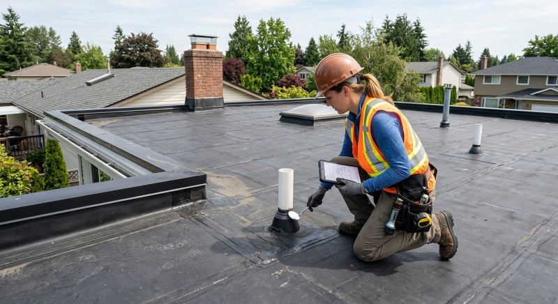 Roof Damage Inspection in Claymont, DE