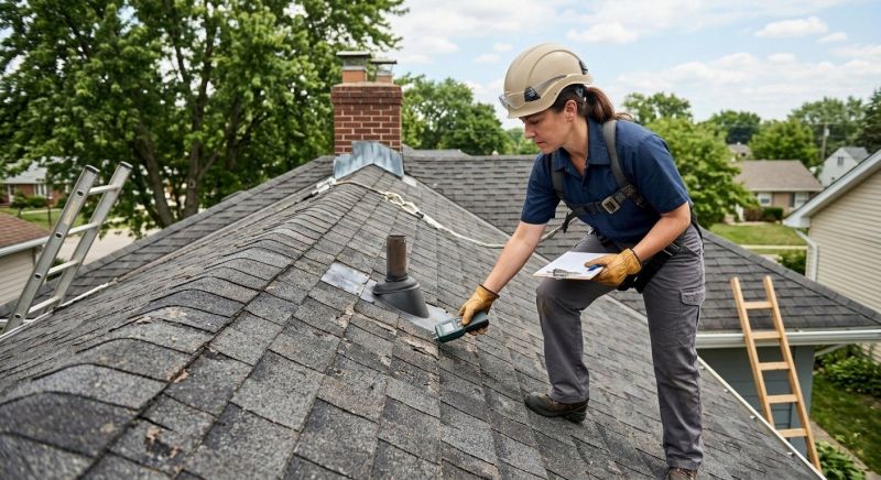 Roof Damage Inspection in Exton, PA