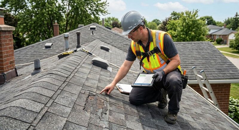 Roof Damage Inspection in Havre De Grace, MD