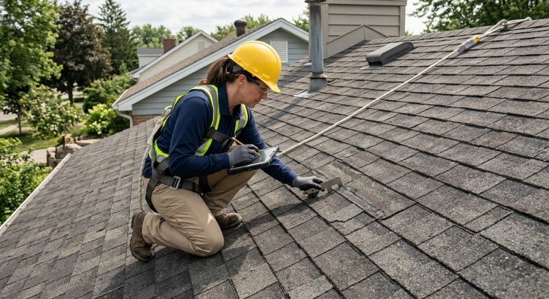 Roof Damage Inspection in Salem, NJ