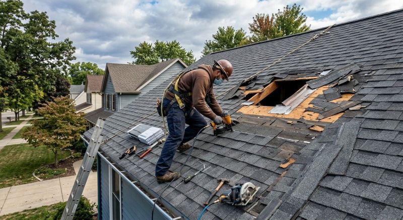 Roof Damage Repair in Odessa, DE