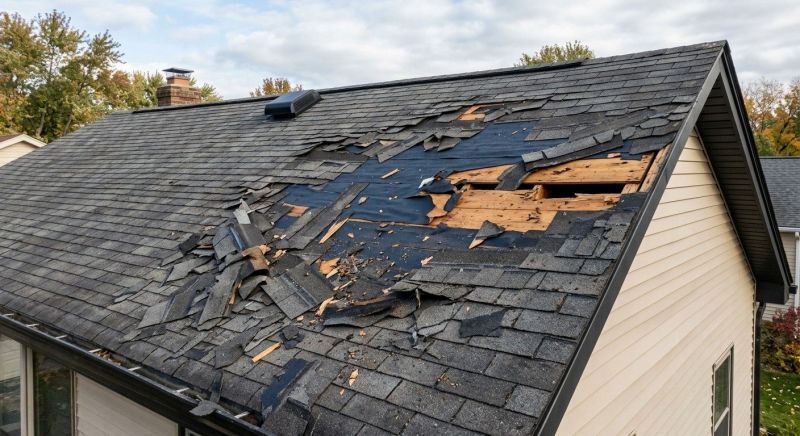Roof Damage Repair in Odessa, DE
