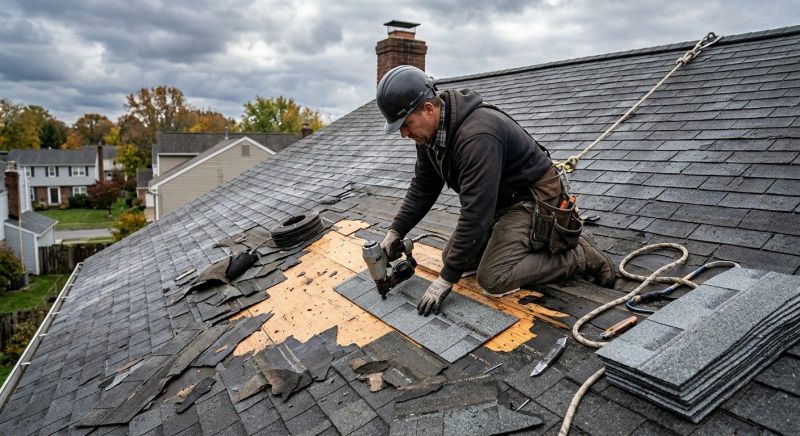 Roof Damage Restoration in Coatesville, PA