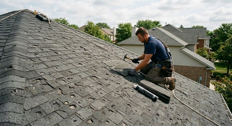Roof Damage Restoration in Glen Mills, PA