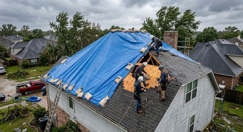 Roof Damage Restoration in Middletown, DE