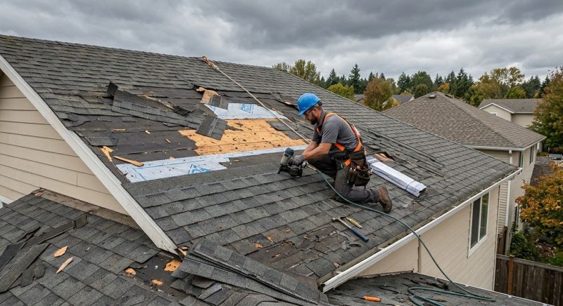 Roof Damage Restoration in West Chester, PA