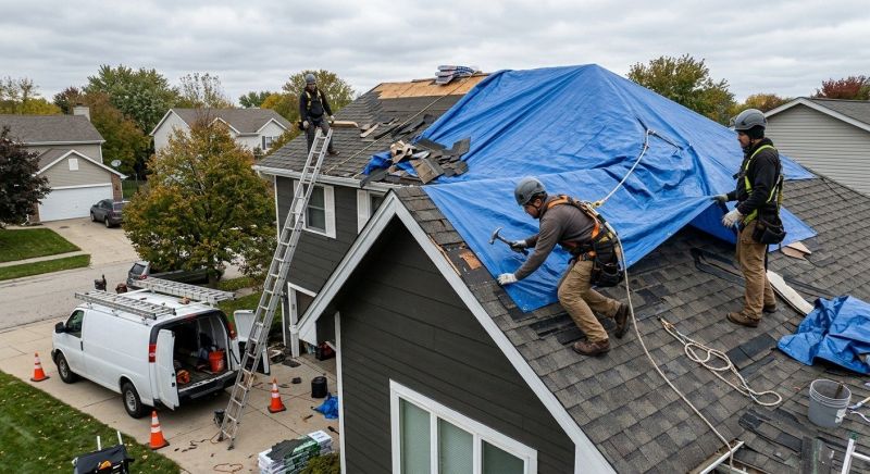 Roofline Repair in New Castle County, DE