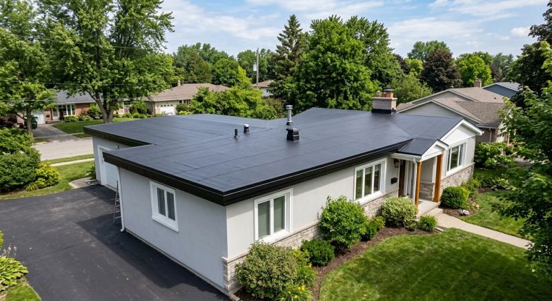 Rubber Roof Installation in New Castle County, DE