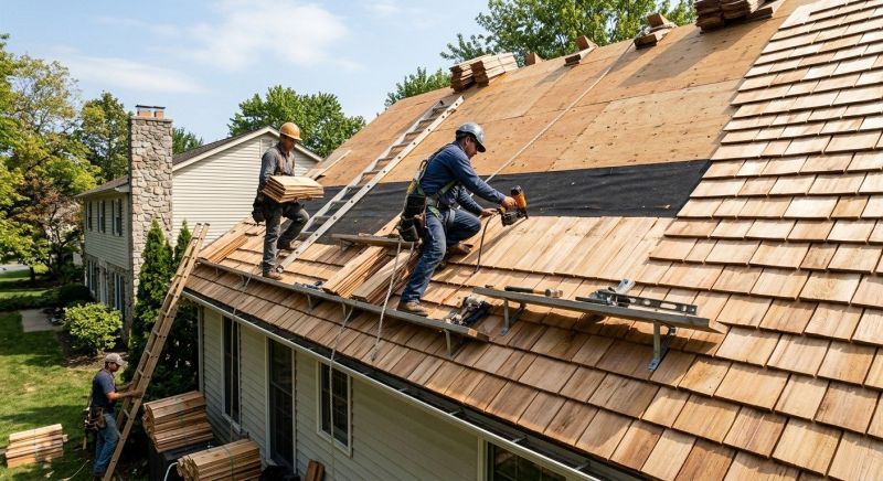 Shake Roof Replacement in Newark, DE