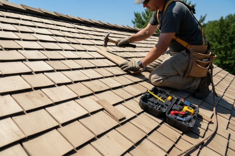 Shake Shingle Repair in Downingtown, PA