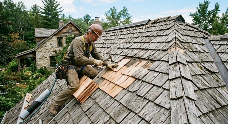 Shake Shingle Repair in Glen Mills, PA