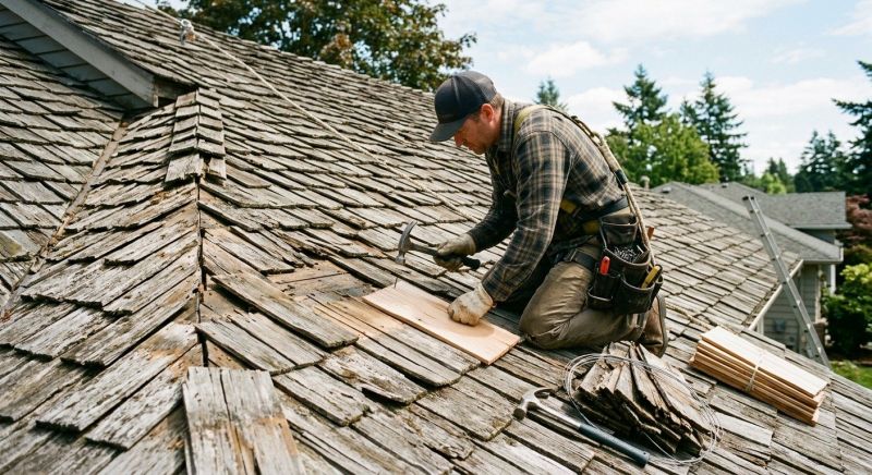 Shake Shingle Repair in Salem, NJ