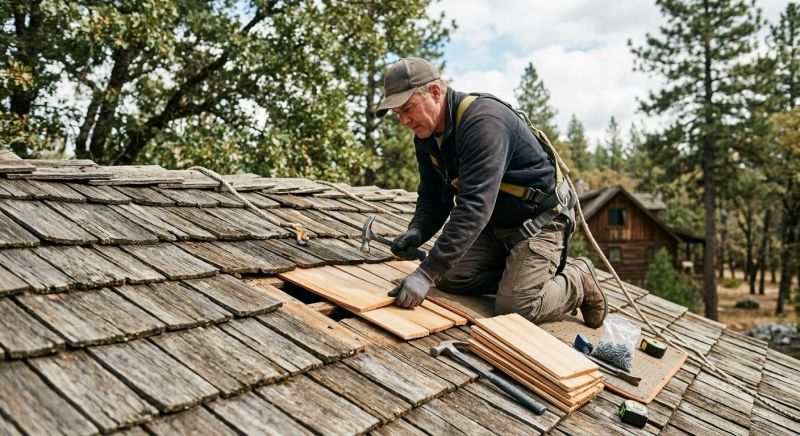 Shake Shingle Repair in Salem, NJ