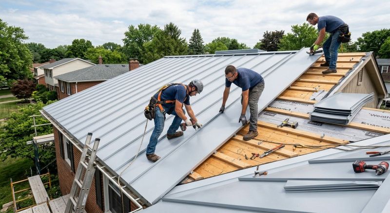 Sheet Roofing Installation in Newark, DE