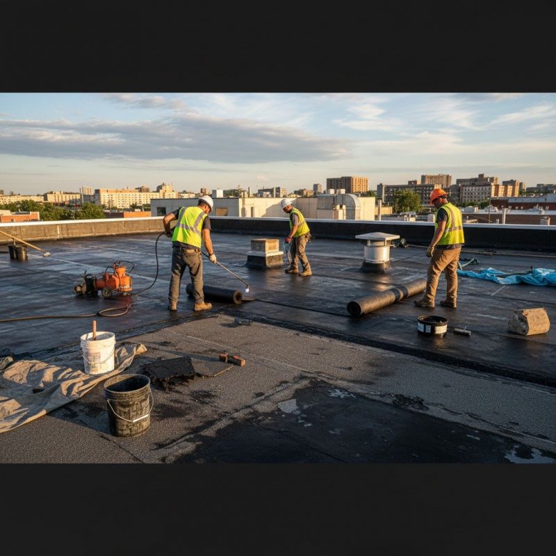 Single Ply Roof Repair in New Castle County, DE