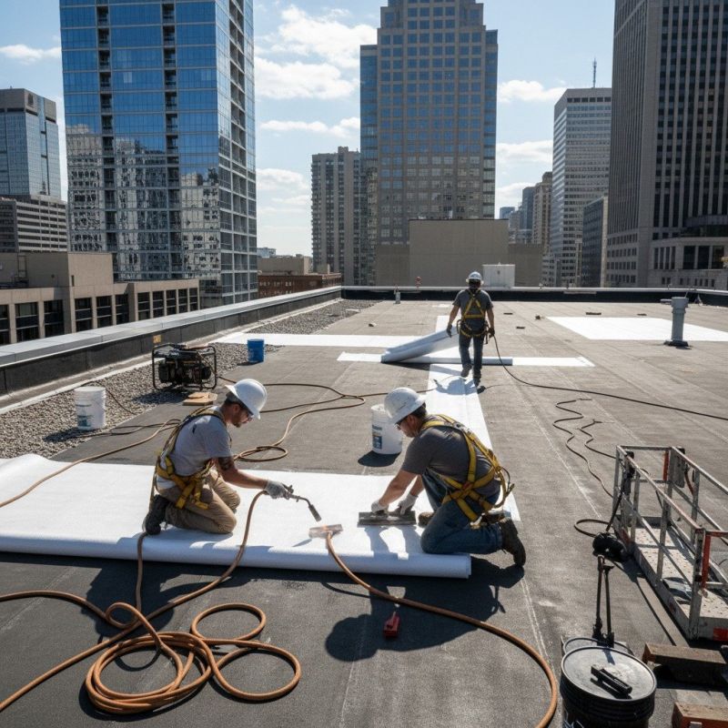 Single Ply Roof Repair in Salem, NJ