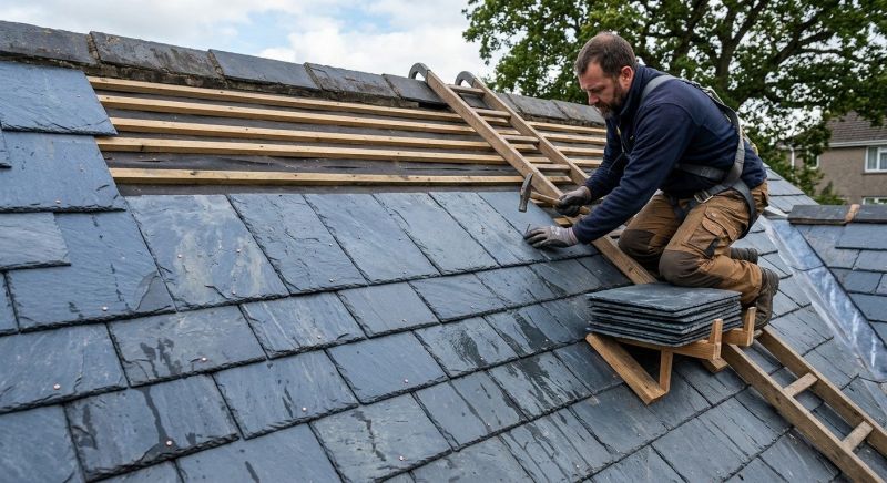 Slate Roof Installation in New Castle County, DE