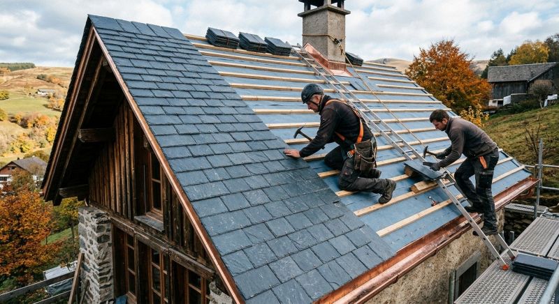 Slate Roof Installation in Perryville, MD