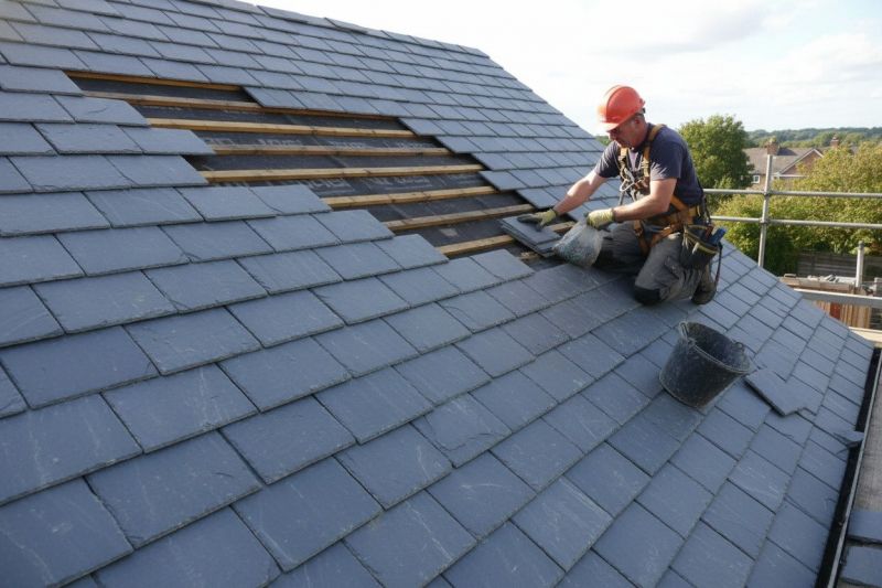 Slate Shingle Replacement in New Castle County, DE