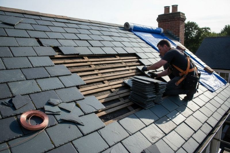 Slate Shingles Repair in Oxford, PA