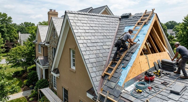 Slate Shingles Repair in Saint Georges, DE
