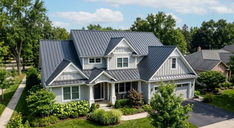 Steel Roof Replacement in North East, MD
