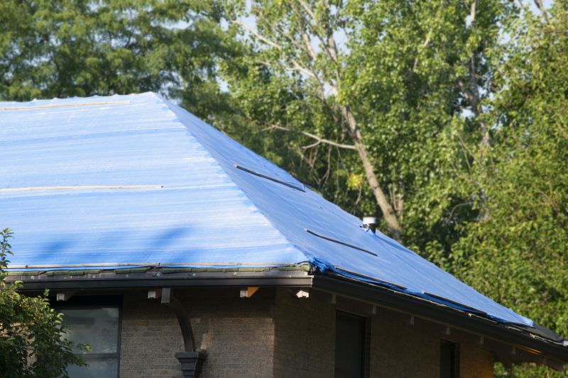 Storm Damage Roof Tarping in New Castle County, DE
