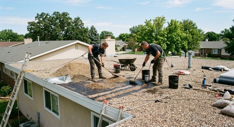 Tar And Gravel Roof Repair in Claymont, DE