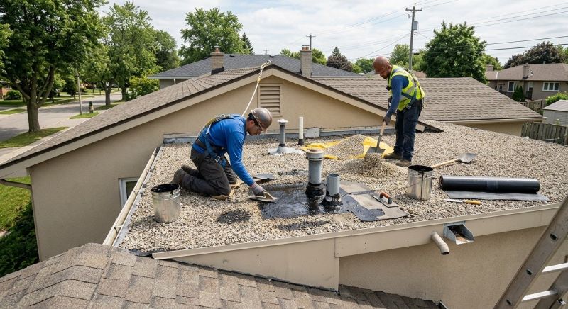 Tar And Gravel Roof Repair in Glen Mills, PA