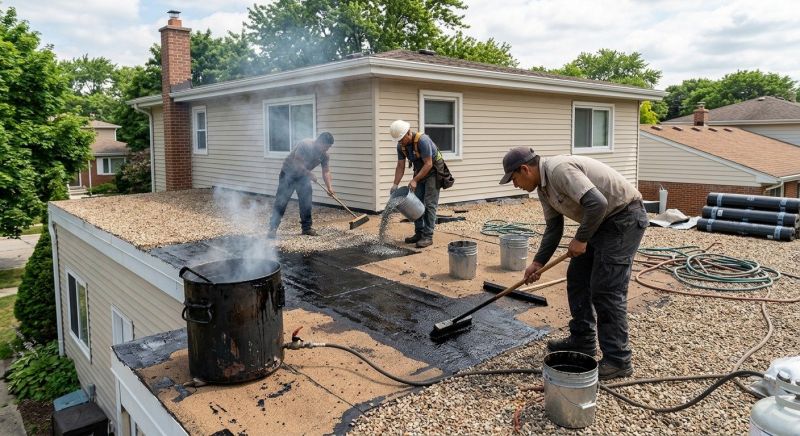 Tar And Gravel Roof Repair in Nottingham, PA