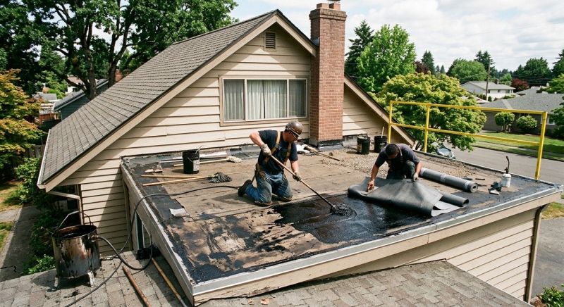 Tar Roof Repair in Rising Sun, MD