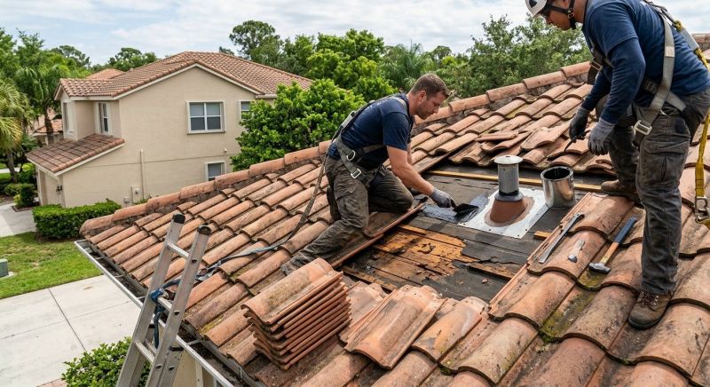 Tile Roof Repair in Delaware County, PA
