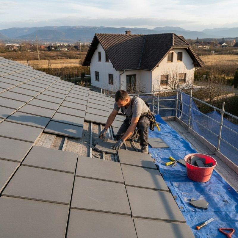 Tile Roof Repair in Saint Georges, DE