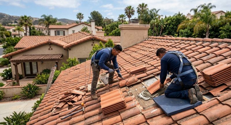 Tile Roof Repair in West Chester, PA