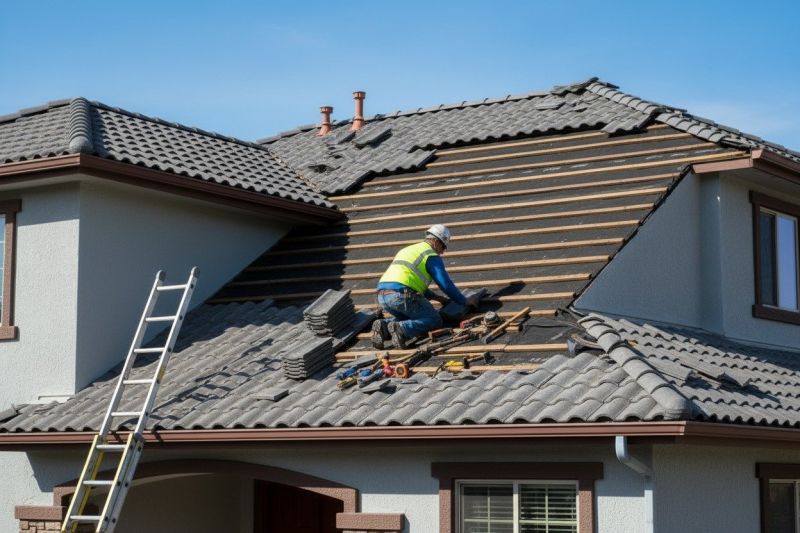 Tile Roof Repair in Yorklyn, DE