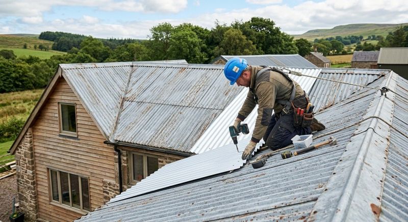 Tin Roof Repair in New Castle County, DE