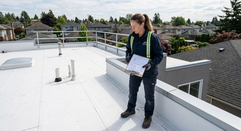Tpo Roof Inspection in New Castle County, DE