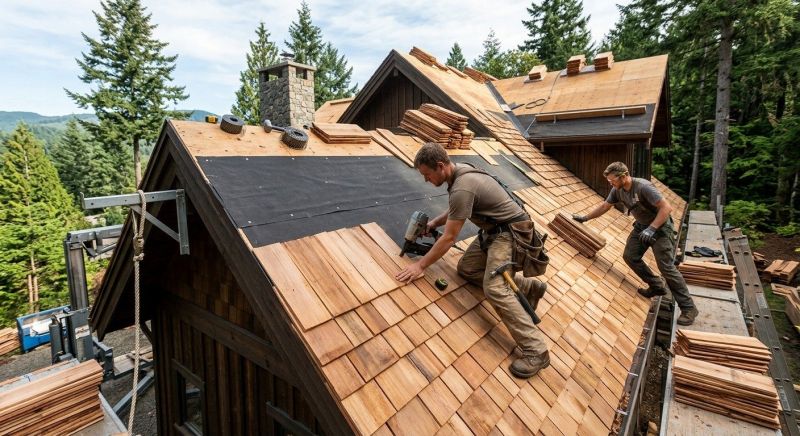 Wood Roofing Installation in Cecil County, MD
