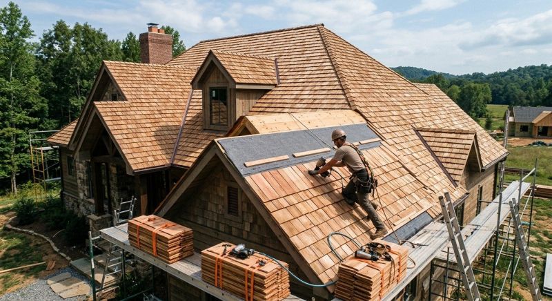 Wood Roofing Installation in Chester, PA