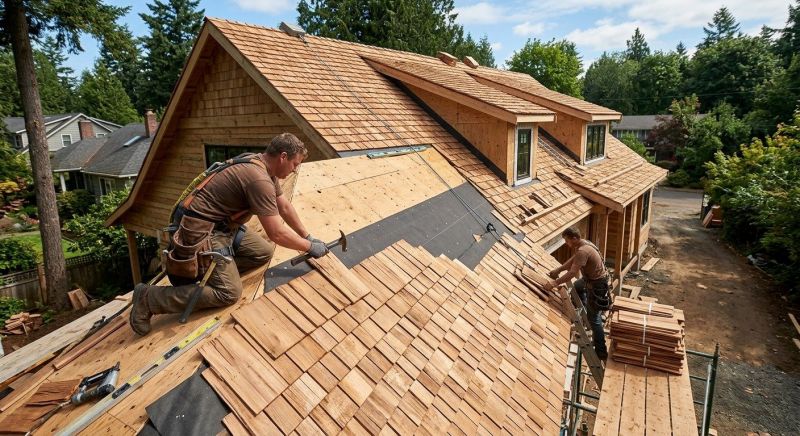 Wood Roofing Installation in Coatesville, PA