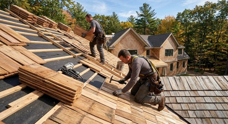 Wood Roofing Installation in New Castle County, DE