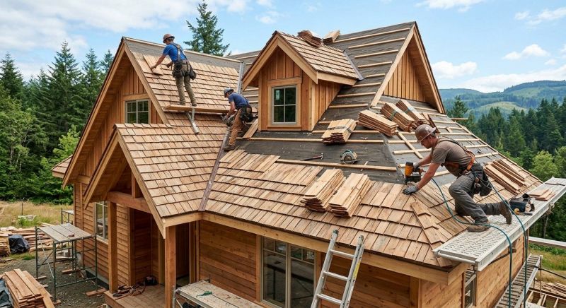 Wood Roofing Installation in Marcus Hook, PA