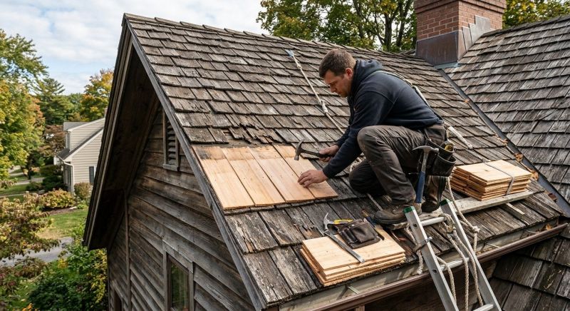 Wood Shingles Repair in Nottingham, PA